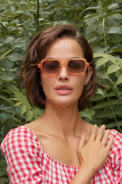 Limited Edition Lizette - Apricot Sunglasses