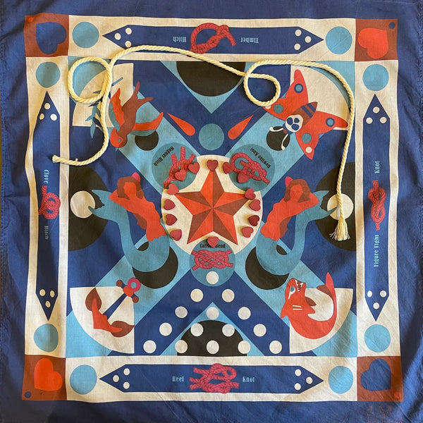 Lost At Sea Bandana Board Game
