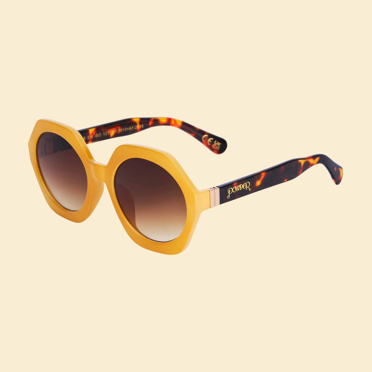 Luxe Georgie - Custard/Tortoiseshell Sunglasses