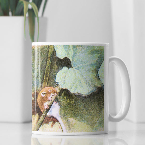 Field Mice White Glossy Mug