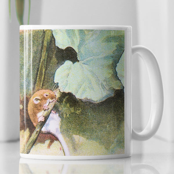 Field Mice White Glossy Mug