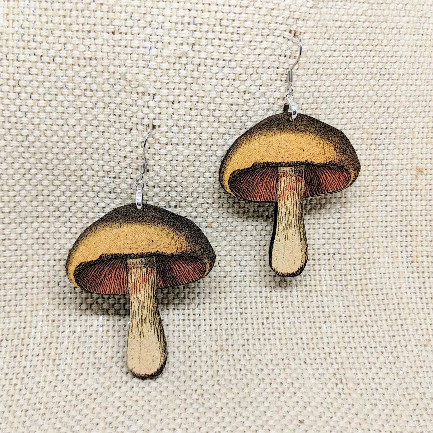 Mushroom Fungi Earrings