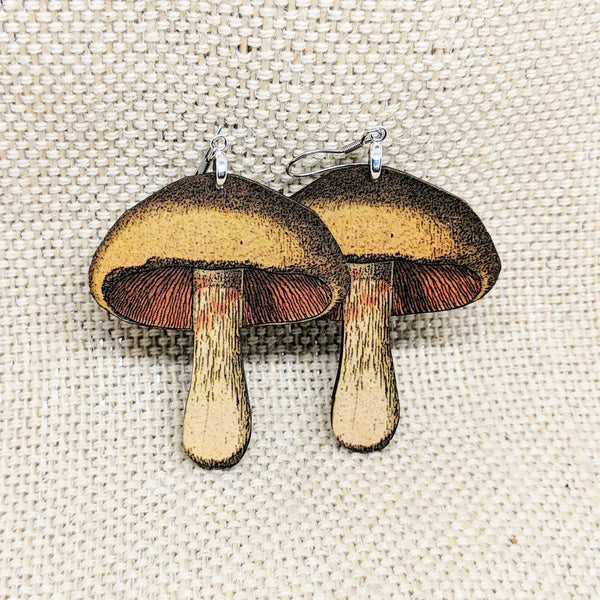 Mushroom Fungi Earrings