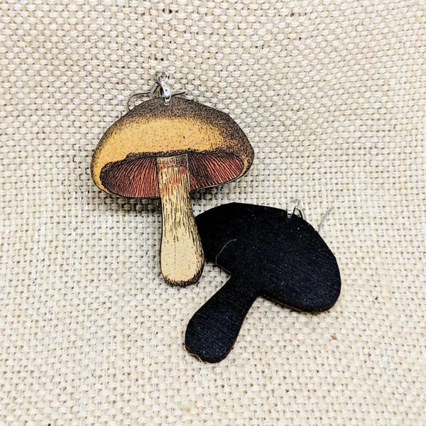 Mushroom Fungi Earrings