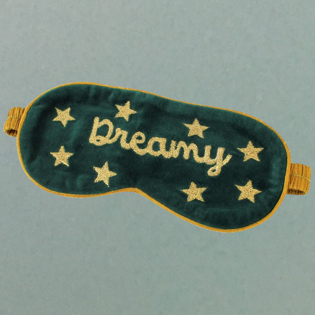 Green Velvet Dreamy Eye Sleep Mask