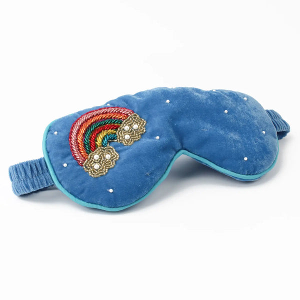 Rainbow Eye Sleep Mask and Bag