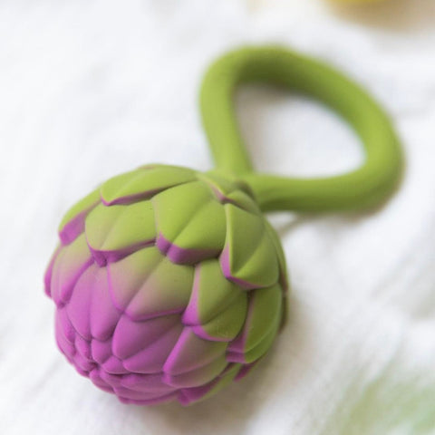 Artichoke Rattle Toy
