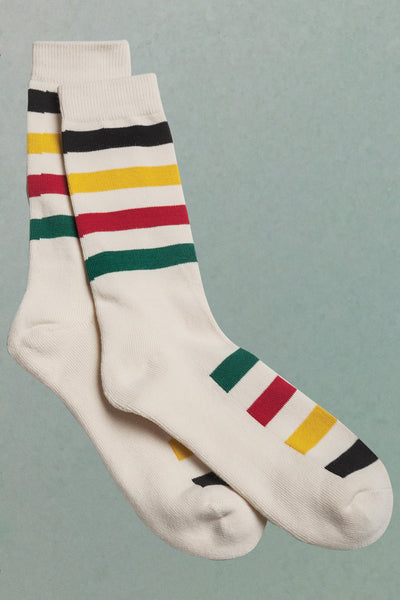 Glacier Stripe Crew Socks