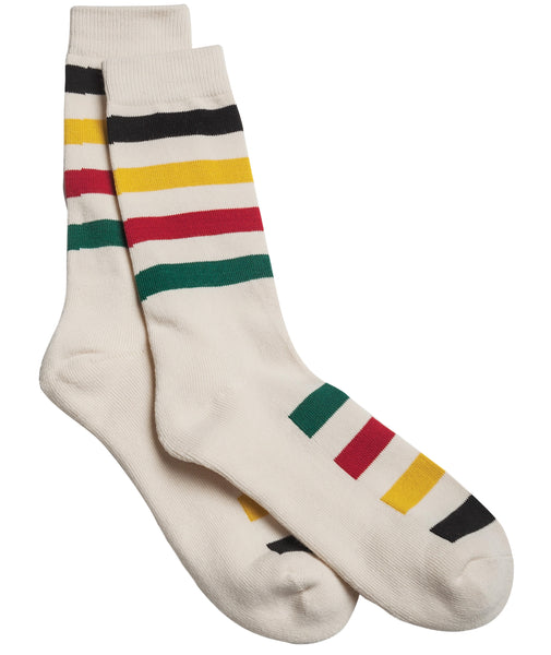 Glacier Stripe Crew Socks