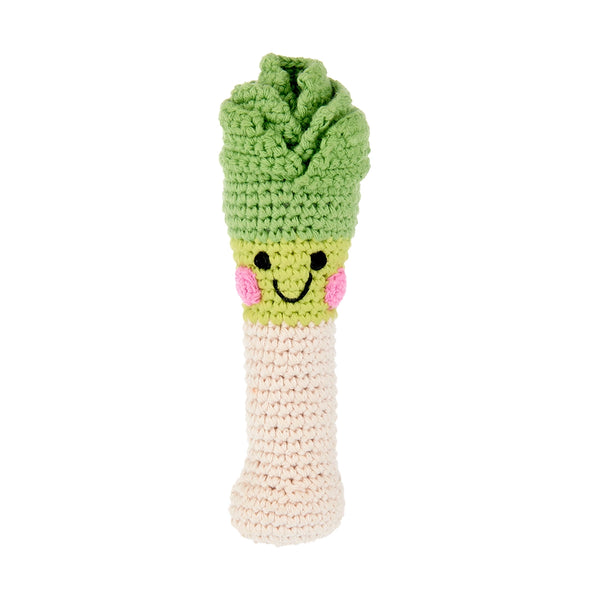 Pretend Play Food Organic Rattle - Leek