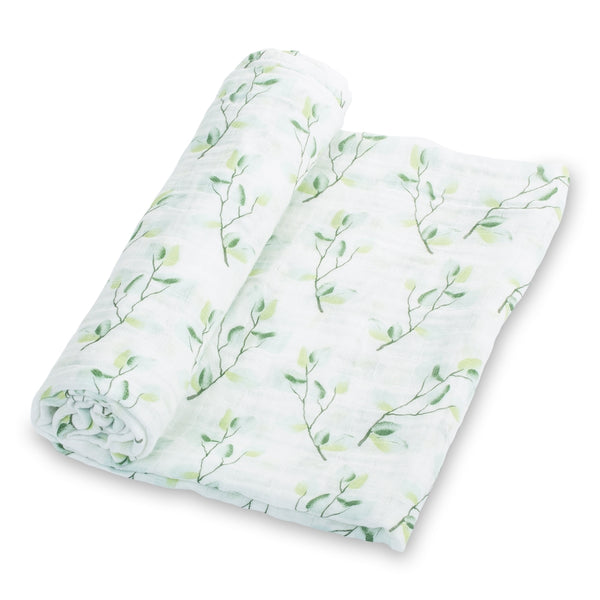 Relaxing Eucalyptus Baby Swaddle Blanket