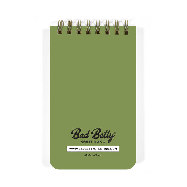 Silently Judging You - Funny 3x5 Spiral Memo Notepad