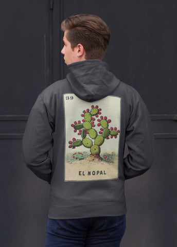El Nopal Unisex Fleece Zip Up Hoodie