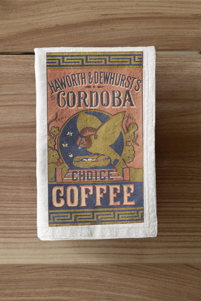 Cordoba Coffee Organic Kitchen Tea Towel