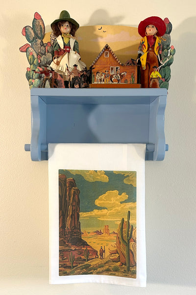Southwest Desert Organic Tea Towel