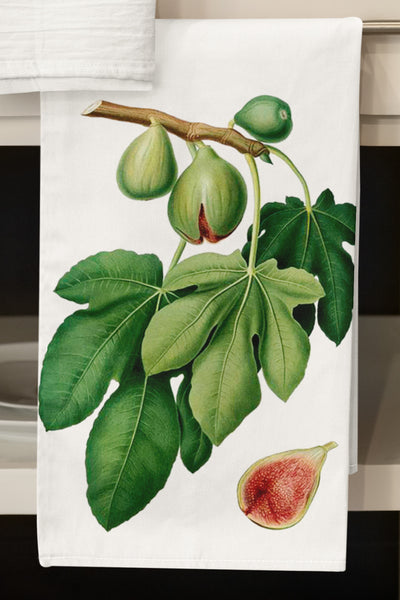 Green Figs Organic Tea Towel