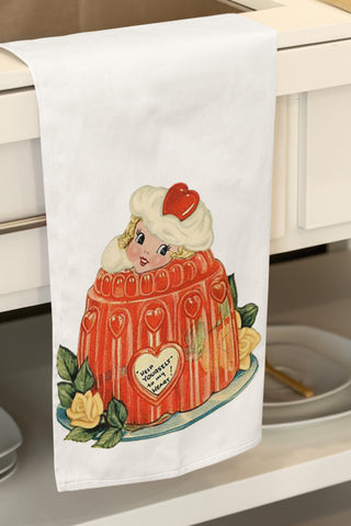 Jello Cutie Organic Tea Towel