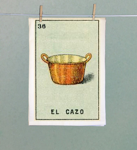 El Cazo Organic Tea Towel
