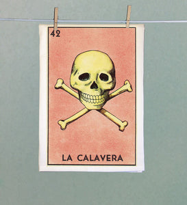 La Calavera Organic Tea Towel