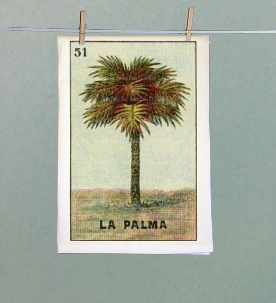 La Palma Retro Organic Kitchen Towel