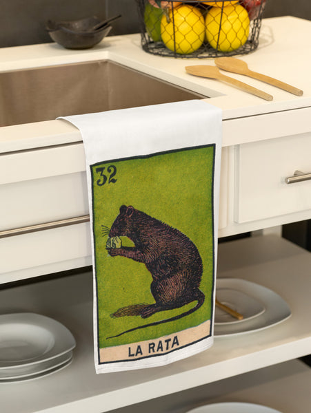 La Rata Retro Organic Kitchen Towel