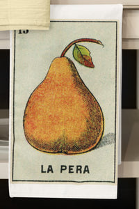 La Pera Pear Organic Tea Towel