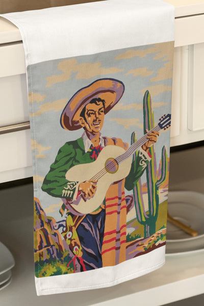 Mexican Mariachi Organic Tea Towel