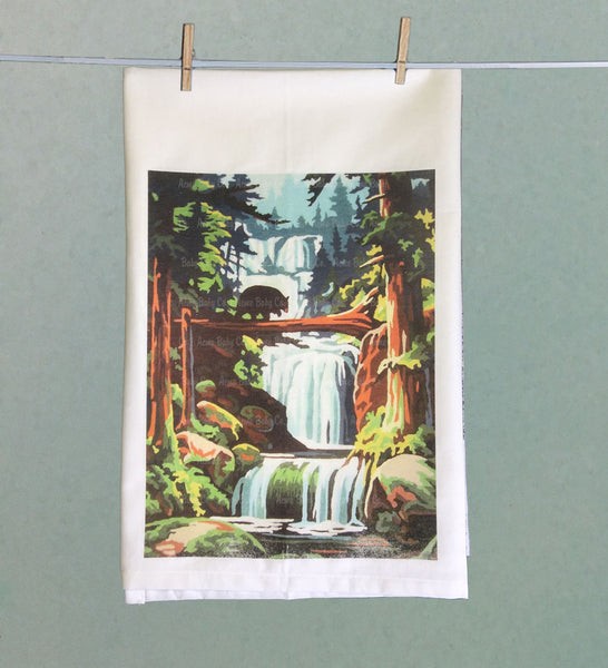 Northwest Bear Organic Tea Towel