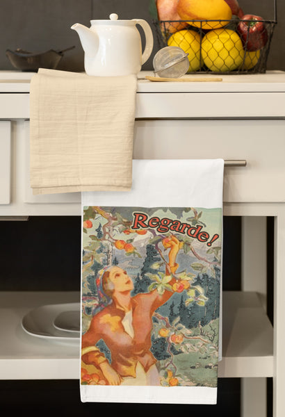 Regarde! Organic Kitchen Tea Towel