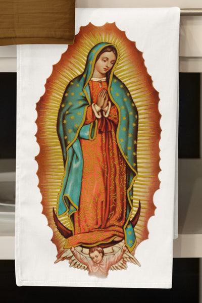 Virgin de Guadalupe Organic Tea Towel