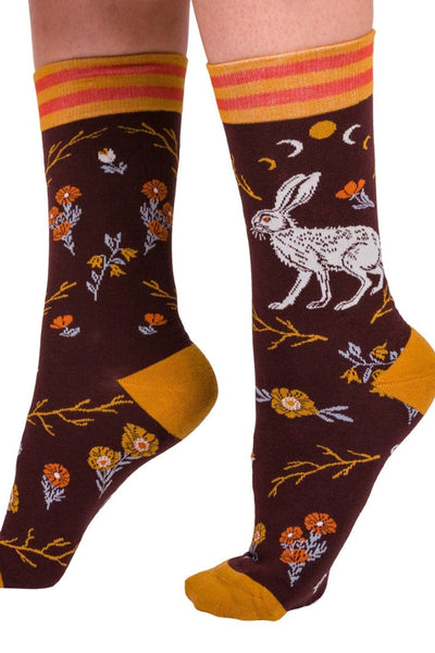 The Hare Crew Socks