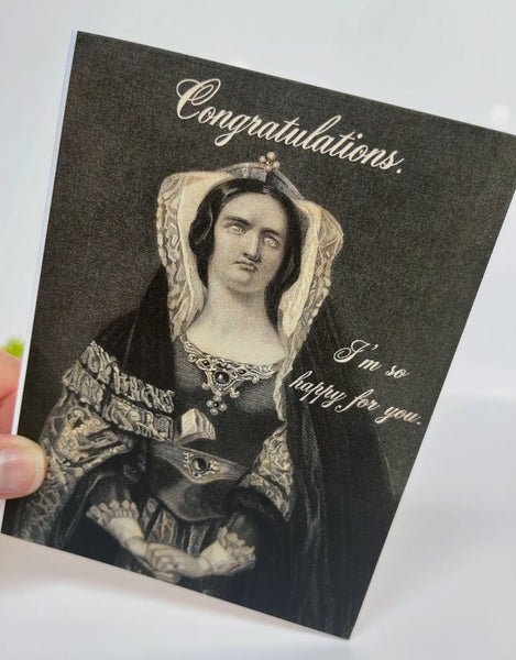 So Happy For You Funny Congratulations Card