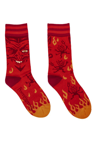 Vintage Devil Socks