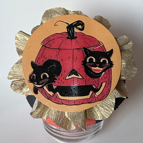 Jack-O-Lantern Cats Deluxe Surprise Ball - Special Edition