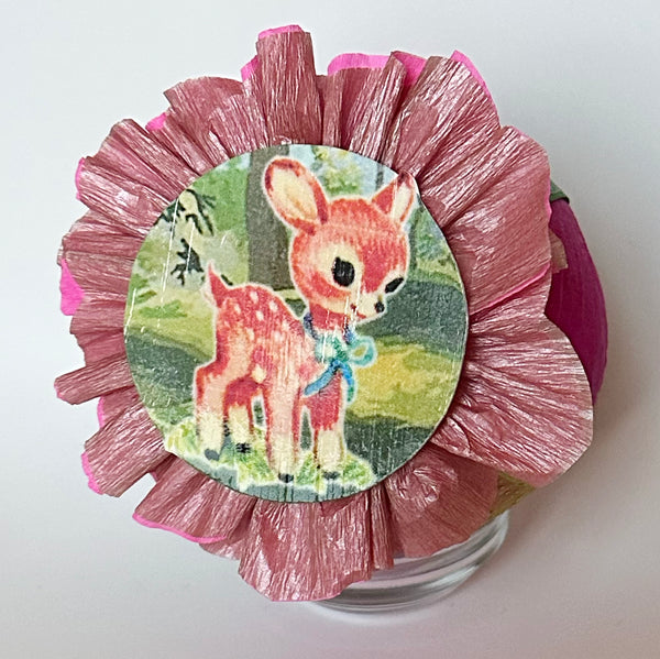 Kitschy Cute Pink Deer Deluxe Surprise Ball - Special Edition
