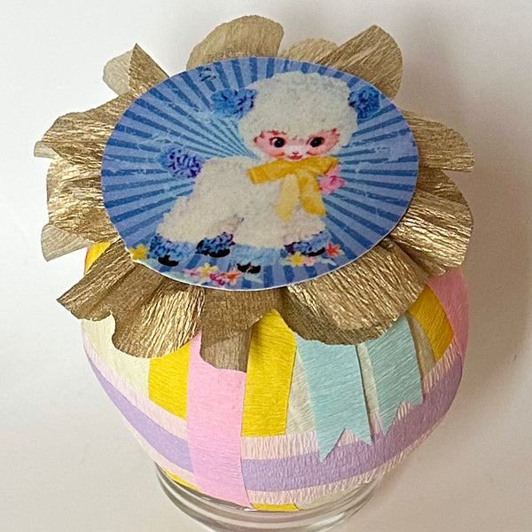 Cute White Lamb Deluxe Surprise Ball - Special Edition