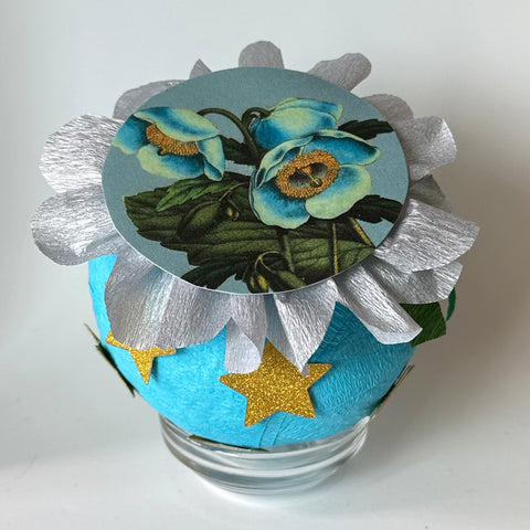 Blue Poppy Plant Deluxe Surprise Ball - Special Edition