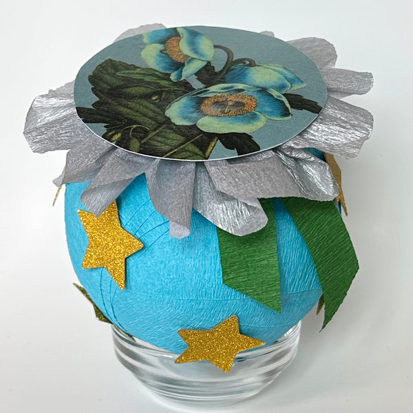 Blue Poppy Plant Deluxe Surprise Ball - Special Edition