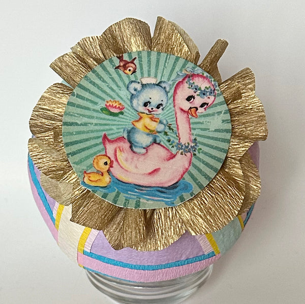 Cute Swan and Bear Deluxe Surprise Ball - Special Edition