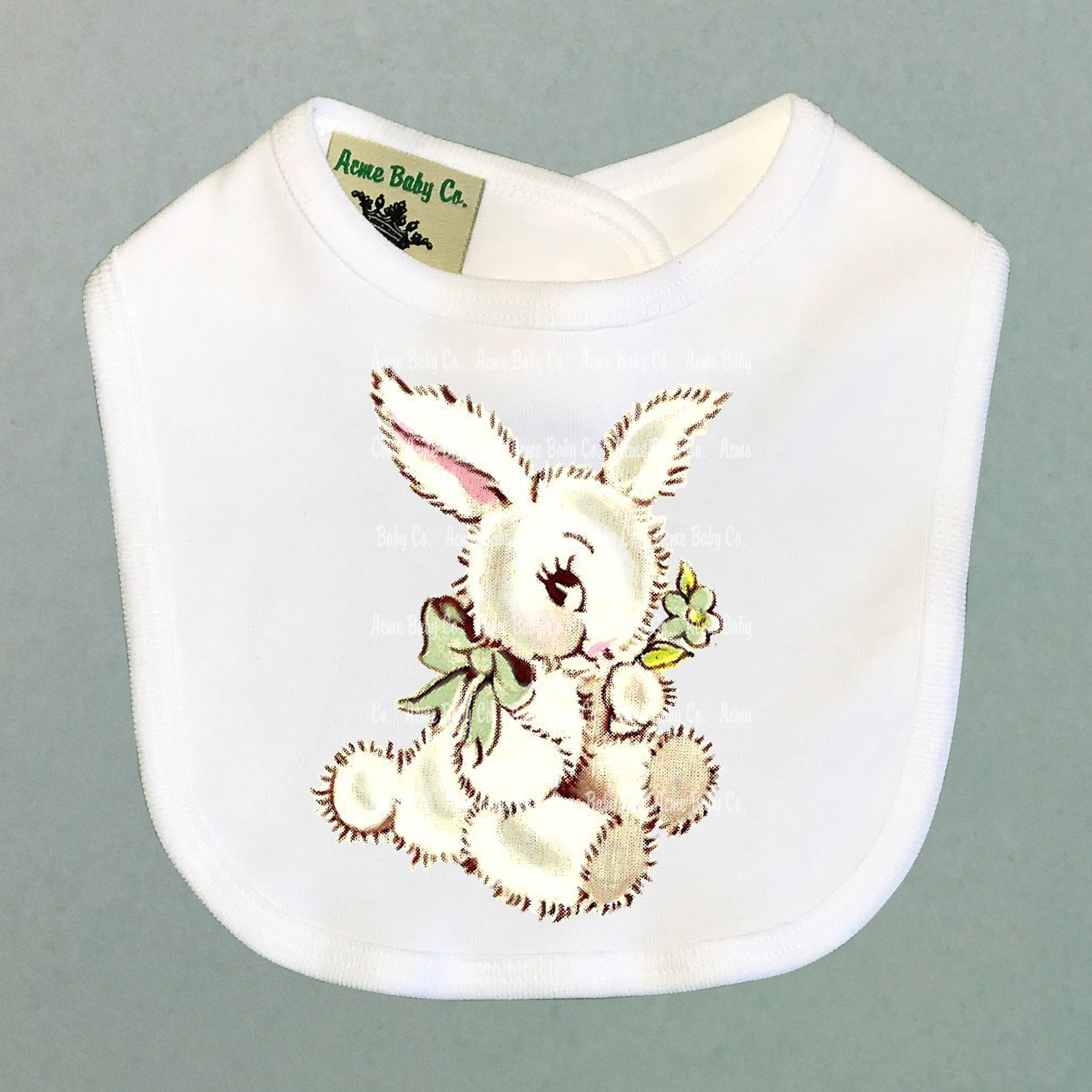 Cotton Bunny Organic Baby Bib