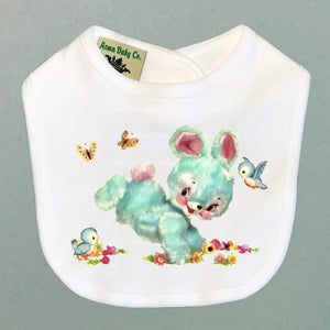 Hoppity Bunny Organic Baby Bib