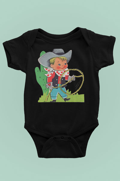 Lasso Cowboy Baby Bodysuit