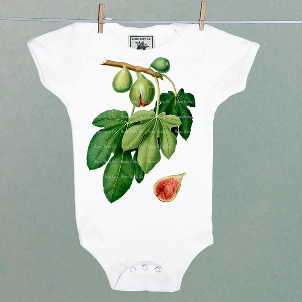 Green Figs Organic One Piece Baby Bodysuit