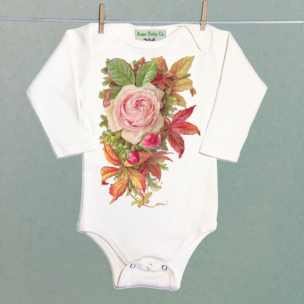 Boston Ivy & Rose Organic One Piece Baby Bodysuit