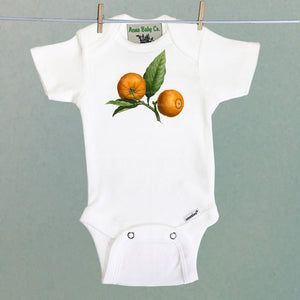 Clementines One Piece Baby Bodysuit