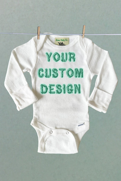 Choose Your Design One Piece Newborn Baby Bodysuit