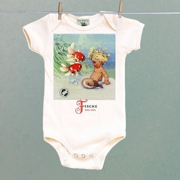 Vintage German Zodiac One Piece Baby Bodysuit