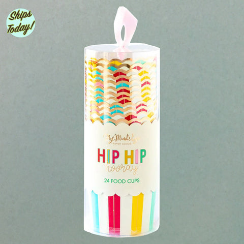 Hip Hip Hooray Party Cups