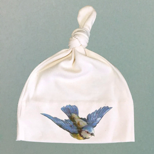 Bluebird Organic Cotton Baby Knot Cap