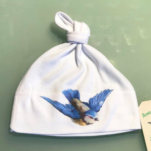 Bluebird Organic Cotton Baby Knot Cap